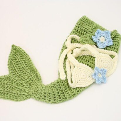 B08 Baby Mermaid Costume - Bikini Top