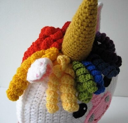 Rainbow Unicorn Pillow