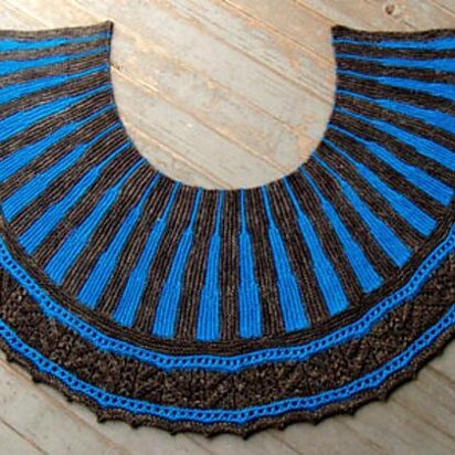 Metropolis Shawl - knitting pattern