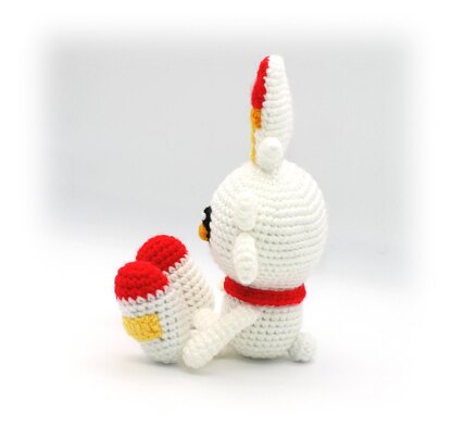 Scorbunny Pokemon Crochet Pattern Crochet pattern by Kristine Kuluka