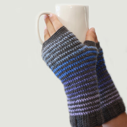 Kaleidoscope Fingerless Mitts