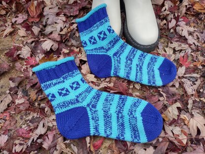 Let’s Mix Colors Socks