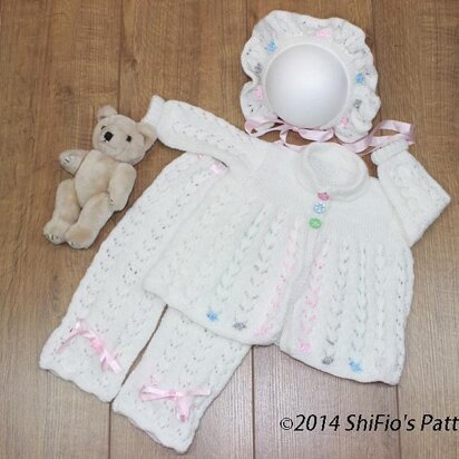 Beaded Babe Baby Knitting Pattern#101