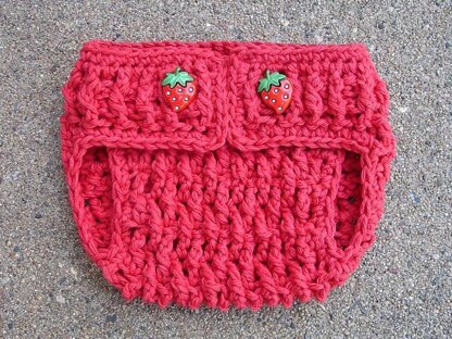 Ripple Berry Diaper Cover