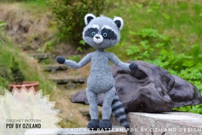 Candy the raccoon toy