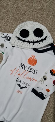 Jack Skellington baby hat