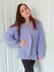 Crochet Lavender Hexagon Cardigan Pattern