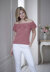 Wrap and Off the Shoulder Top in King Cole Finesse Cotton Silk DK - 5116 - Leaflet