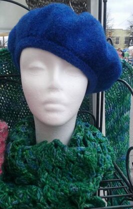 Beret Scottish Bonnet Pattern Outlander Inspired