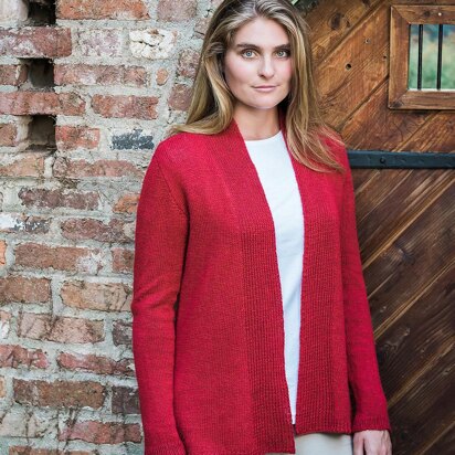 Lexington Top-Down Cardigan #B116