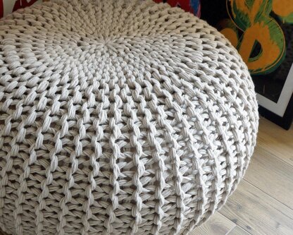 Ottoman Bean Bag Footstool Pattern