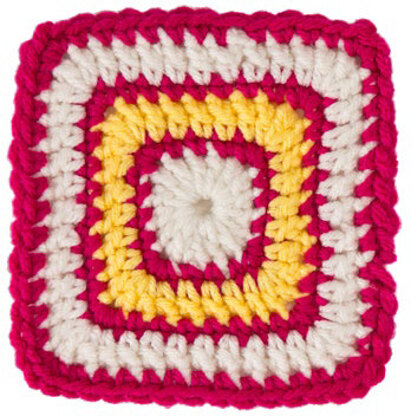 Bright Eyes Baby Blanket in Red Heart With Love Solids - LW4634 - Downloadable PDF