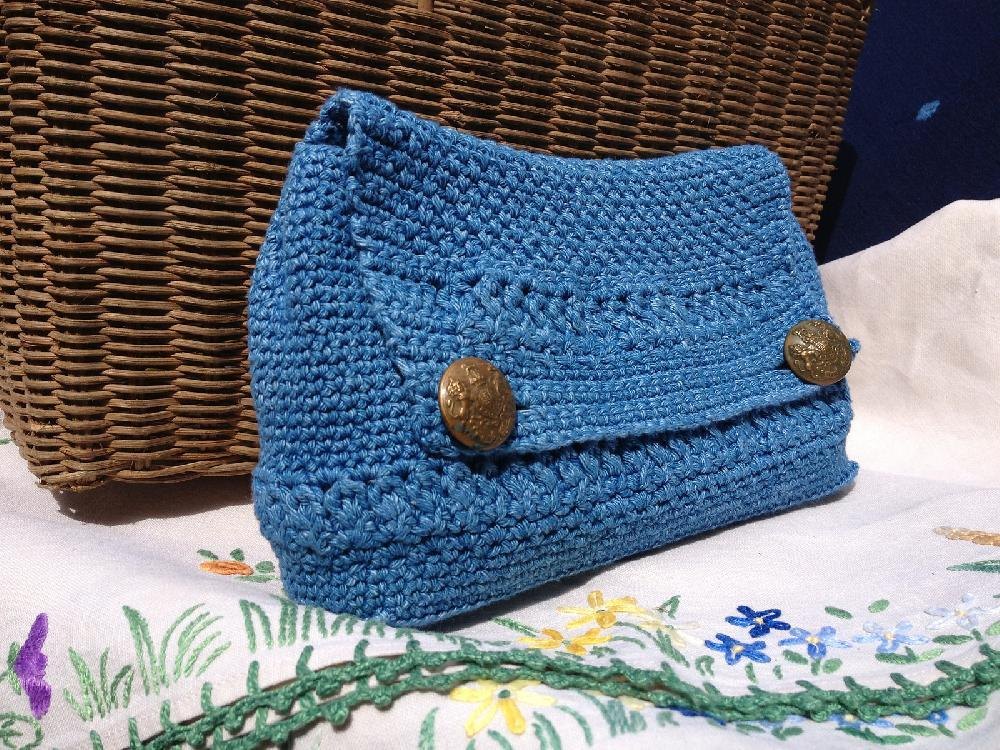 Crochet clutch hot sale bag designs