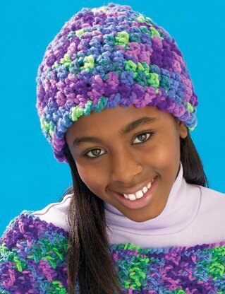 Cool Crochet Cap in Patons Melody - Downloadable PDF