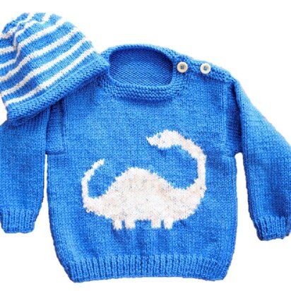 Dinosaur Sweater - Diplodocus