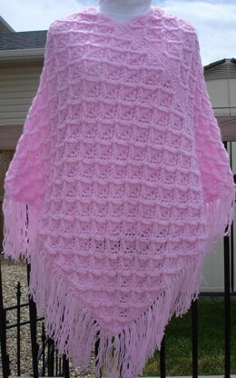 Pretty in Pink Poncho