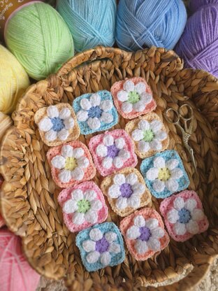 A Year in Flowers Temperature Blanket