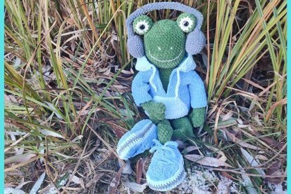 Crochet pattern Frog + crochet all clothes