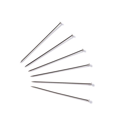 Prym Straight Pins 0.60 x 30 mm Silver Colour