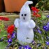 Halloween Ghost Toy Knitting Pattern - Doll Knitting Pattern