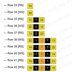C2C Crochet Pattern Yellow Bird 60x60 Squares Blanket Intarsia Throw
