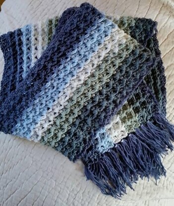 Ocean Waves Scarf