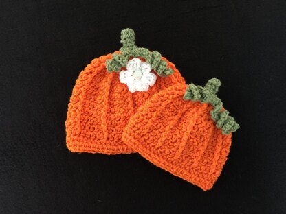 Fall Harvest Pumpkin Hat