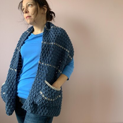 The Bumps Pocket Shawl