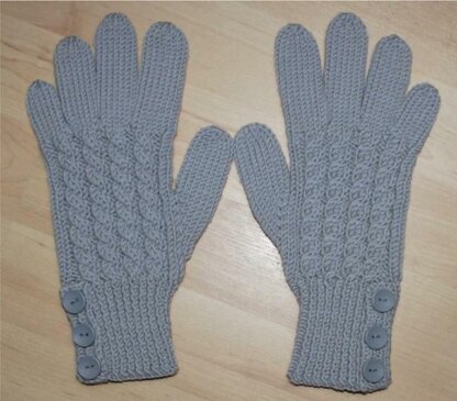 Winter Twist Gloves