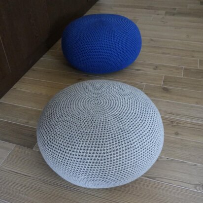 Crochet Pouf FootStool Bean Bag