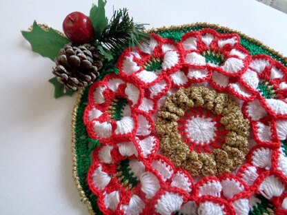 Christmas Garden Pot Holder