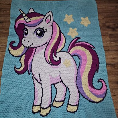 Magic Pony Crochet Graphghan