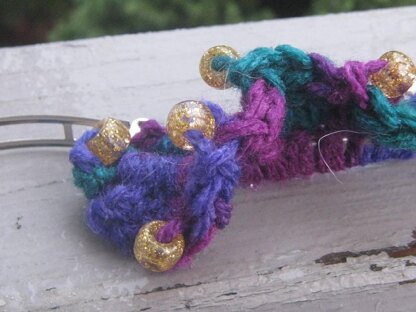 Basic Beaded Barrette