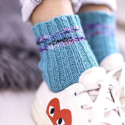 Simple Ribbed Socks