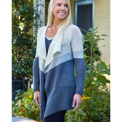 Valley Yarns 605 Colorfall Cardigan