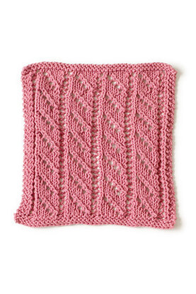 Folly Beach Washcloth in Lion Brand Cotton-Ease - 90405