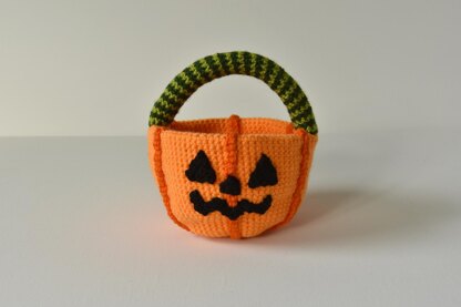 Jack o'Lantern Trick or Treat Candy Basket