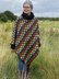 Oversized Honeycomb Poncho