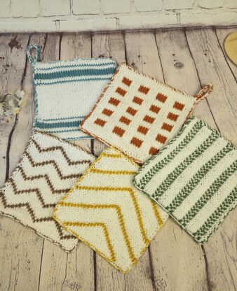 Vintage Potholder set