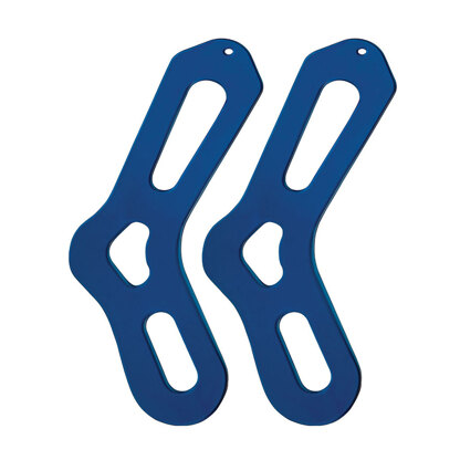 KnitPro 2er-Pack Sockenspanner Aqua - EU-Größe 38-40