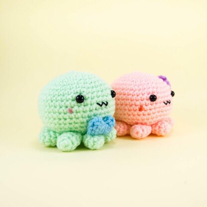 Octopus Couple Amigurumi