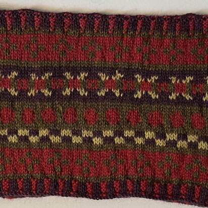 Maggie Fair Isle Snood