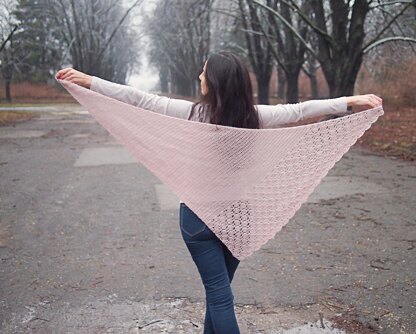 Mellow Sunday shawl