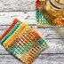 Linen Stitch Mug Rug