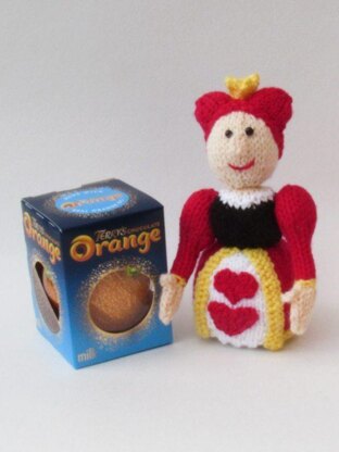 Alice in Wonderland Terrys Chocolate Orange Cosies Knitting Pattern - Part 2