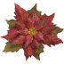 Sizzix Bigz Die W/Texture Fades By Tim Holtz - Layered Tattered Poinsettia 2.75"X6.625"