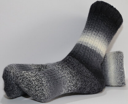 Petty Harbour Black Jack Socks