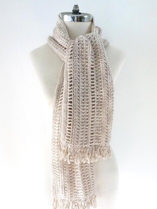 Elegant Textured Scarf Shawl
