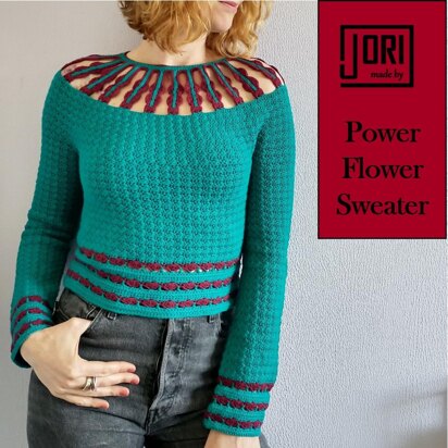Power Flower Sweater