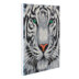 Crystal Art White Tiger, 30x30cm  Diamond Painting Kit